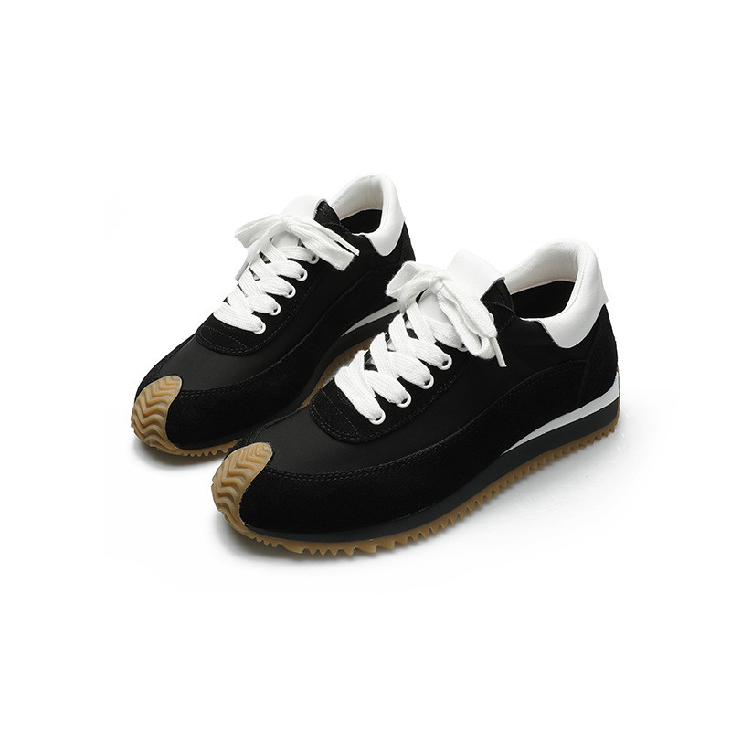 Men's Fashion Leather Jogging Sneakers
