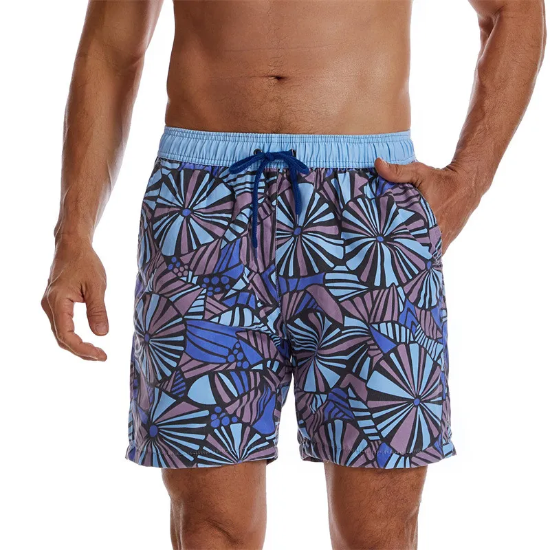 Men's Fashion Summer Beach Floral Shorts