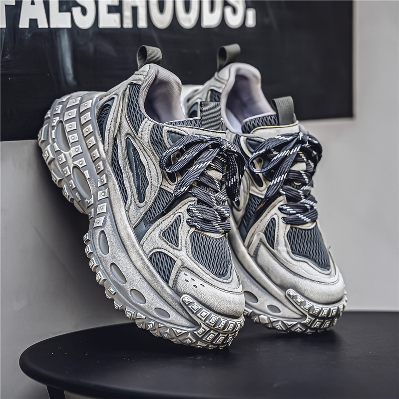 Men's Fashion Antique Chunky Casual Sneakers