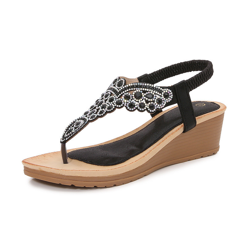 Women's Fashion Summer High Quality Diamonds Sandals