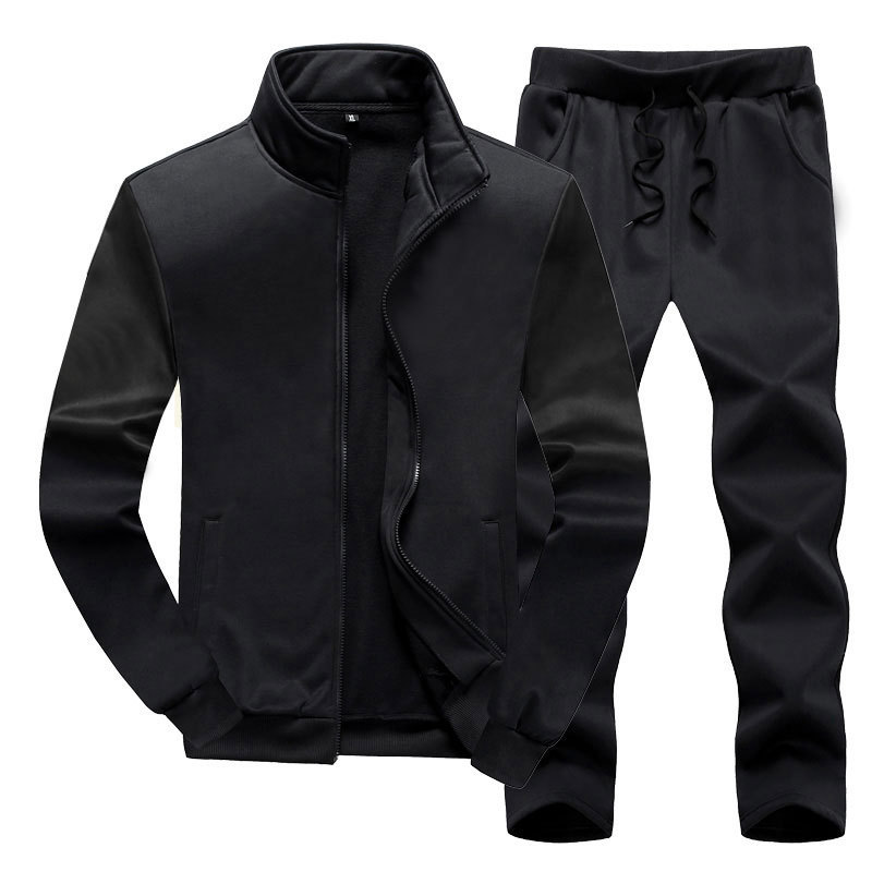 Men's Fashion Winter Jacket Tracksuit Sets