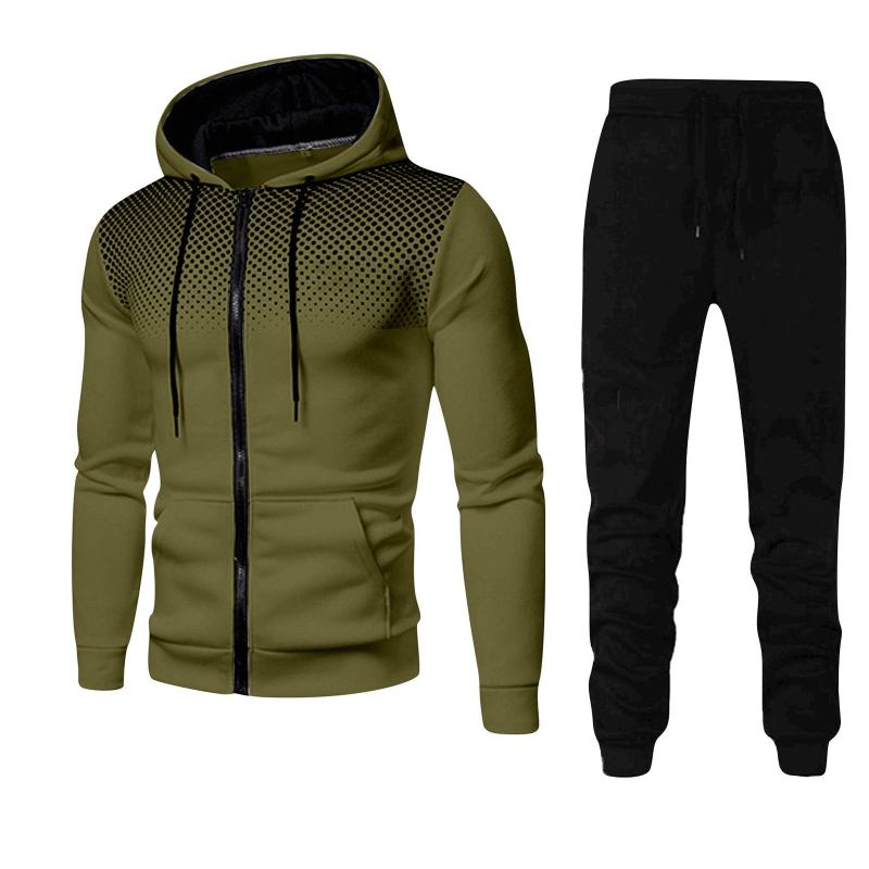 Men's Fashion Winter Tracksuits Sets