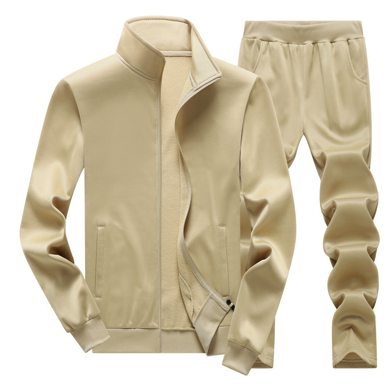 Men's Fashion Winter Jacket Tracksuit Sets