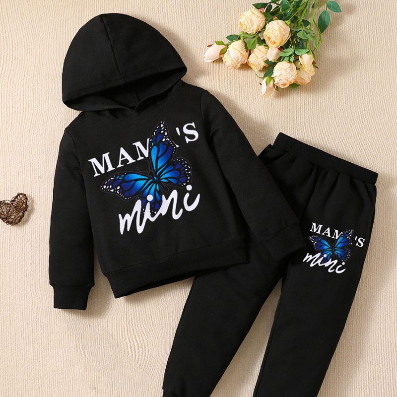 Children's Fashion Winter Fleece Tracksuits Sets