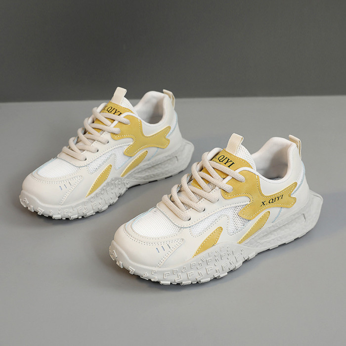 Women's Fashion Casual Thick Heel Sneakers