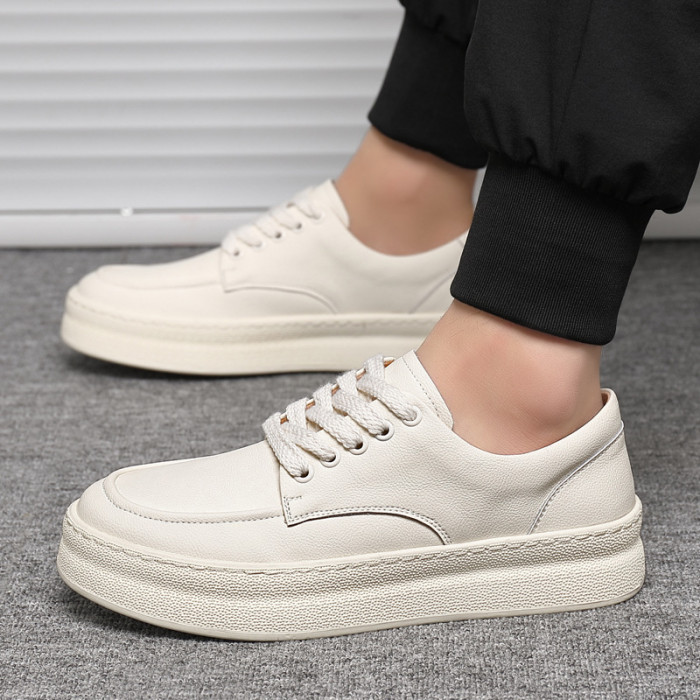 Women's Fashion Classic Leather Casual Sneakers