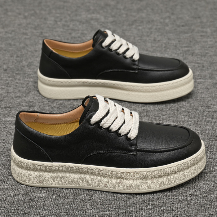 Women's Fashion Classic Leather Casual Sneakers