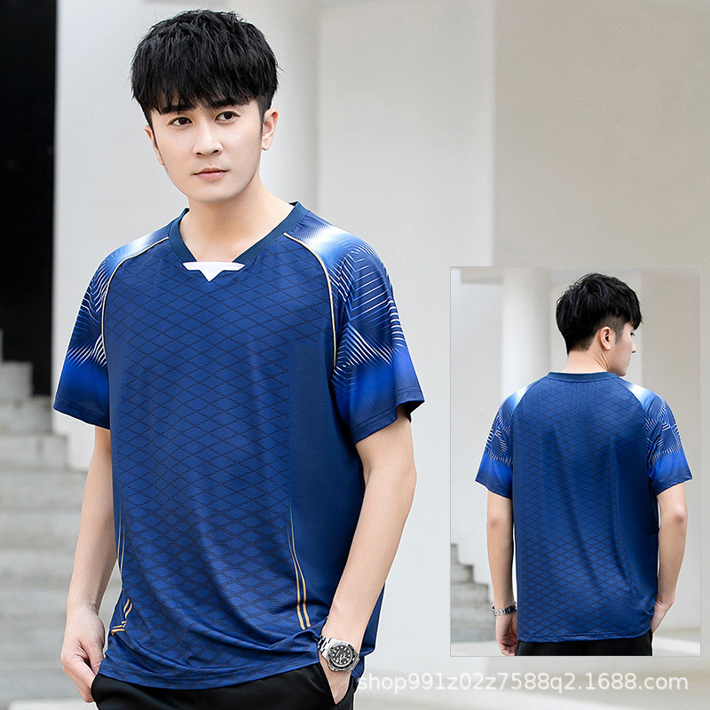 Men's Fashion Sports Tennis Quick Dry Jersey