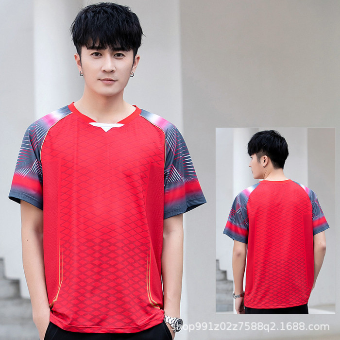 Men's Fashion Sports Tennis Quick Dry Jersey