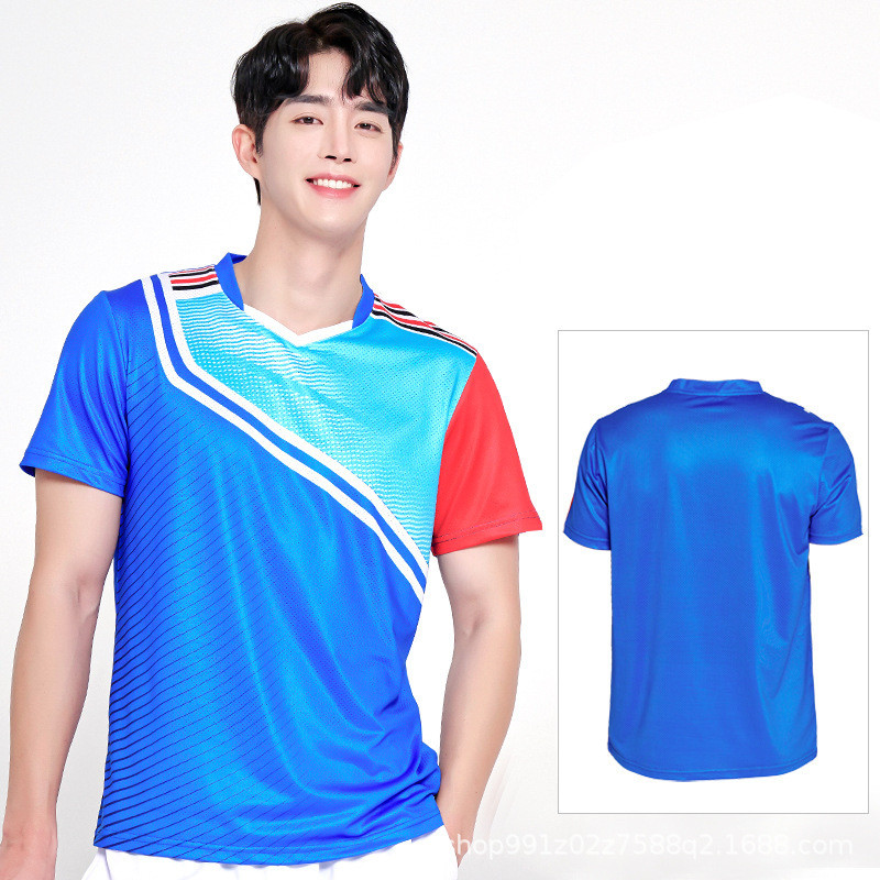 Men's Fashion Sports Tennis Football Jersey