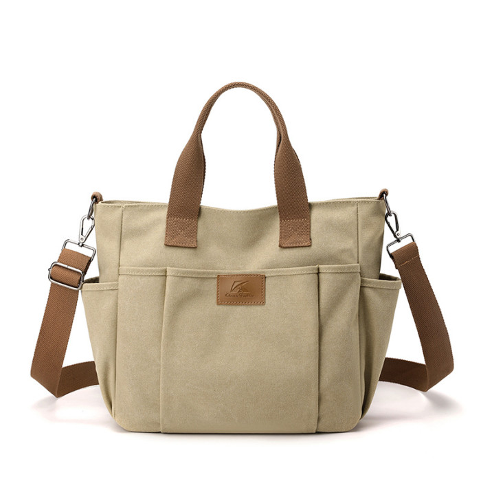 Women's Fashion Classic Canvas Shopping Bag