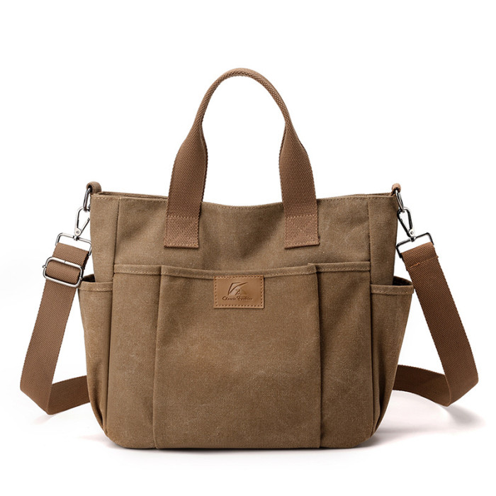 Women's Fashion Classic Canvas Shopping Bag