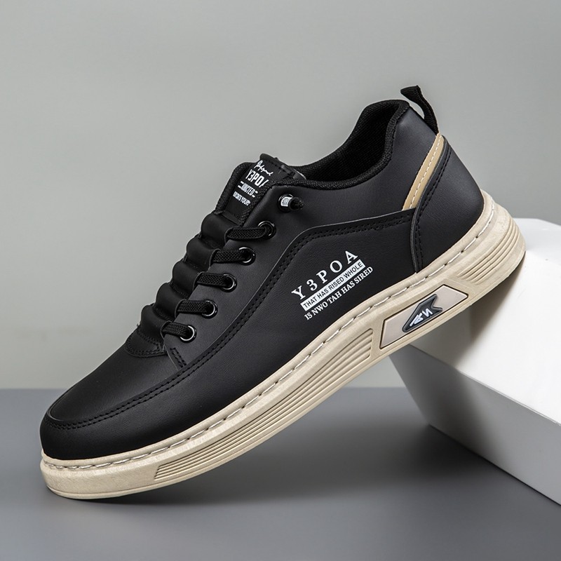 Men's Fashion Leather Flat Casual Shoes