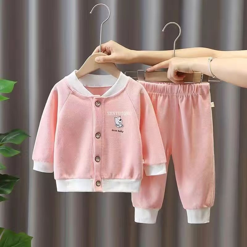 Children's Fashion Fleece Cotton Sets