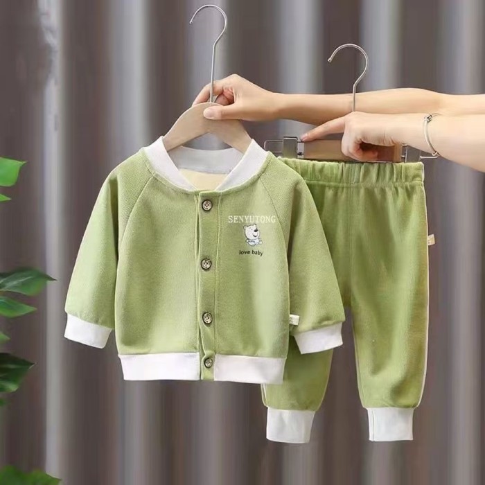 Children's Fashion Fleece Cotton Sets