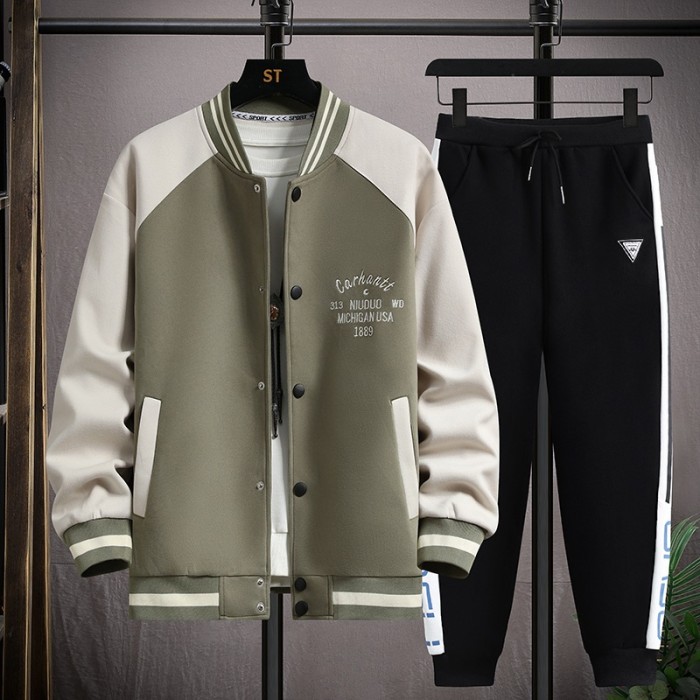 Men's Fashion Sports Jacket Sets