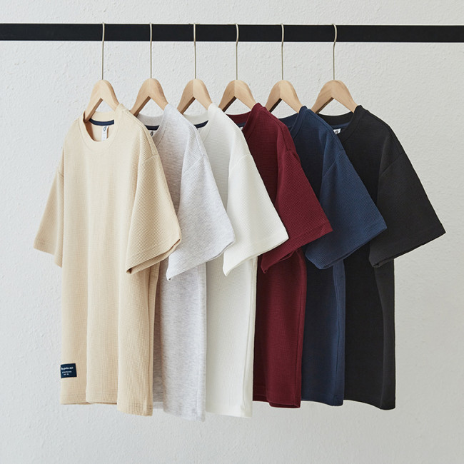 Men's Fashion Summer Cotton Pure T-shirt