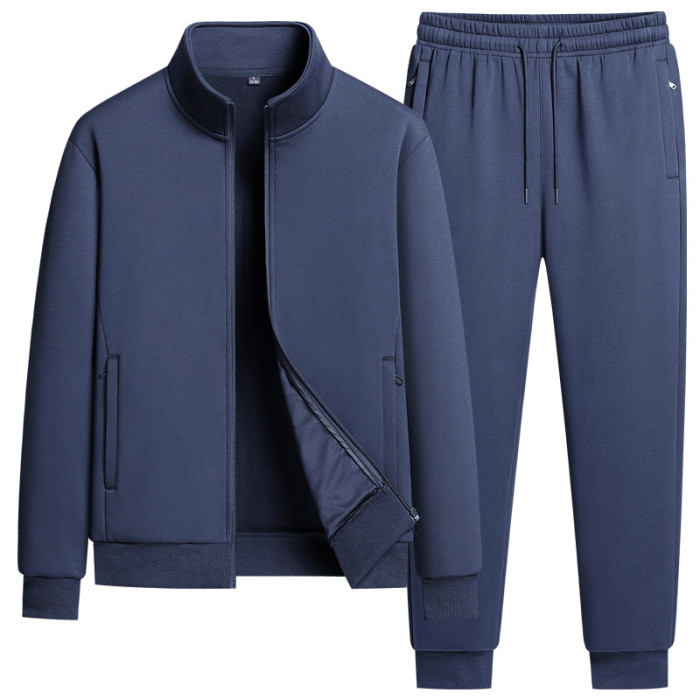 Men's Fashion Winter Jacket Pants Sets