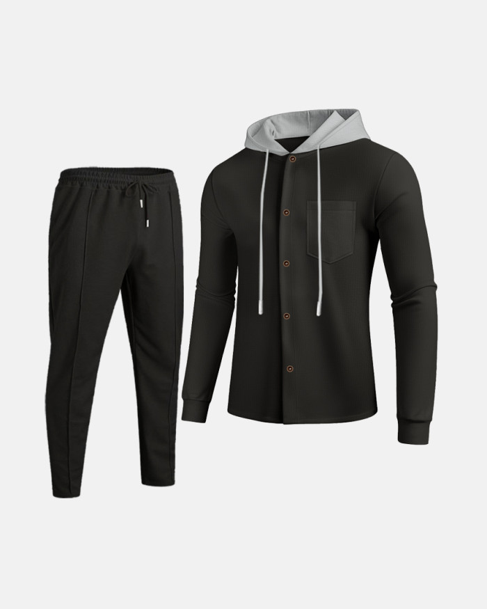 Men's Fashion Autumn Winter Warm Sets