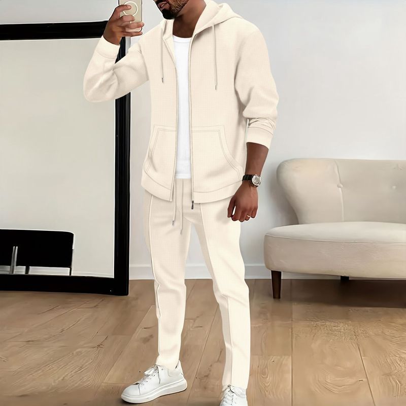 Men's Fashion Winter Cotton Fleece Thick Sets