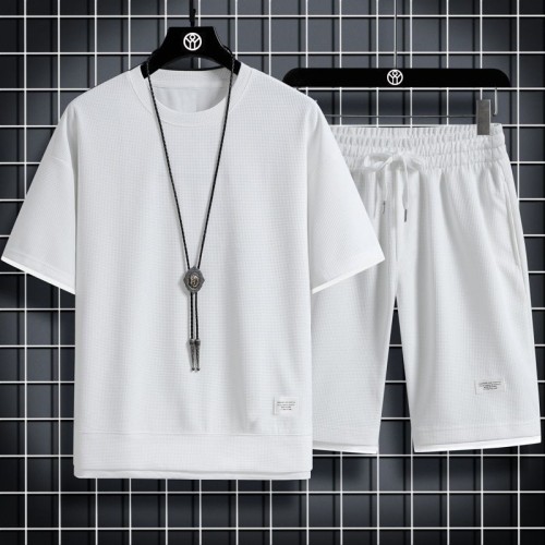 Men's Fashion Summer T-shirt Shorts Sets