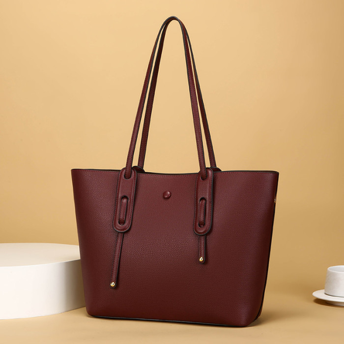 Women's Fashion Leather Large Totebags