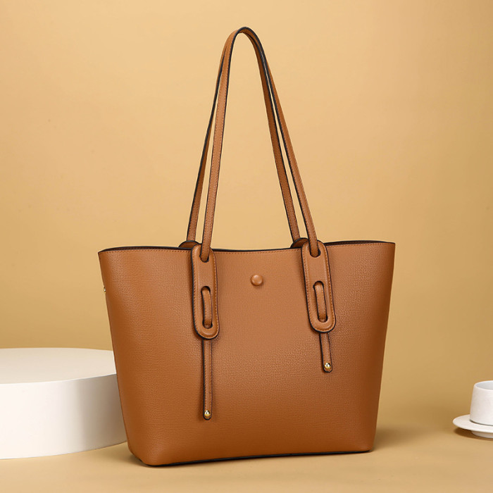 Women's Fashion Leather Large Totebags