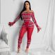Crocodile jumpsuit Suits CHY-1201
