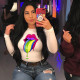 Colorful Eyes Printed Long Sleeve T-shirt LM-8081