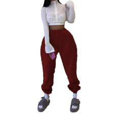 Solid Color Fashion Casual Pants LUO-3101