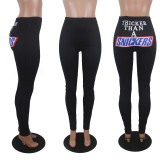 Sexy Printed Bodycon Long Pants SHD-9328