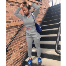 Casual Sweatshirt Pants Two Piece Suits LUO-3120