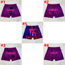 Plus Size Sexy P-VALLEY Letter Print Bodycon Shorts SHD-9441