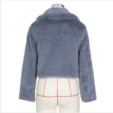 Winter Warm Full Sleeve Soft Fur Coat ZSD-0326