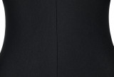 Solid Sexy Long Sleeve Ruched Jumpsuits SFY-211
