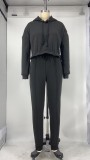 Casual Tracksuit Hoodie Two Piece Pants Set XMY-9289