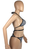 Sexy Printed Swimsuit Bikinis 2 Piece Sets LM-8232