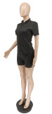 Simple Casual Solid Color Fashion  Two Piece Sets WSYF-5861