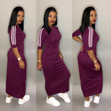 Plus Size Fashion Casual Dress YS-8221