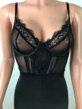 Fashion Corset Sling Lace Sexy Rompers OSM-5250 