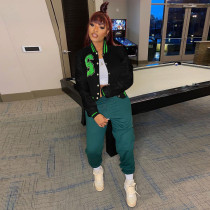 Casual Full Sleeve Baseball Jacket WMEF-20775