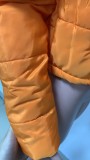 Plus Size Winter Zipper Cotton-padded Puffer Coats LSD-90300