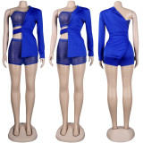 Sexy Slim Hot Rhinestone Short Three Piece Set NY-2105