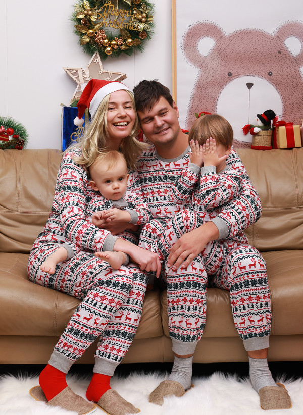 Christmas Family Matching Sets Sleepwear Suits YLDF-201006
