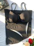 Solid Sexy Push-Up Bikini 3 Piece Sets CASF-6318