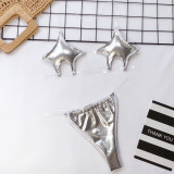 Sexy Mini Bikini Women Pentagram Design Two Piece Set CSYZ-W19229