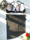Solid Sexy Push-Up Bikini 3 Piece Sets CASF-6318