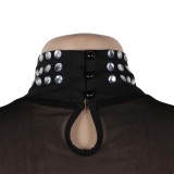 Black Hot Drilling See Through Club Dress NY-8878