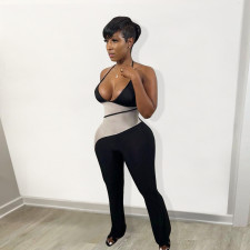 Sexy Halter Backless Skinny Jumpsuit OD-8480