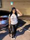 Plus Size Letter Print Short Sleeve O Neck T-Shirt HNIF-MM059